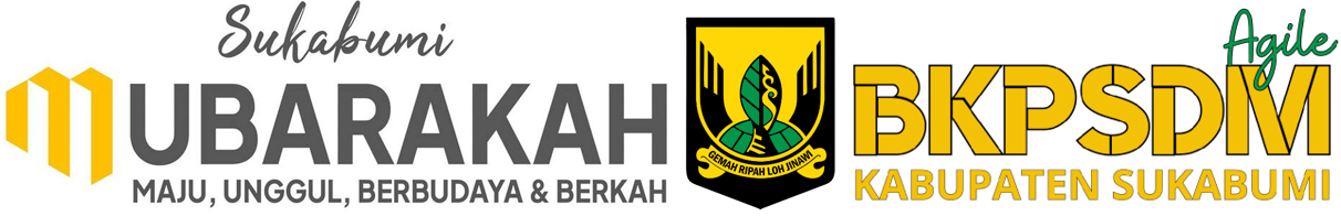 Logo Sukabumi Mubarokah dan BKPSDM Kabupaten Sukabumi
